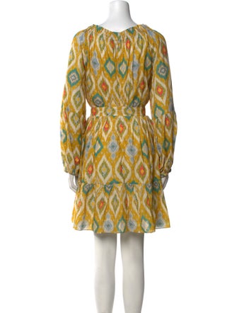 Charina Sarte Printed Mini Dress