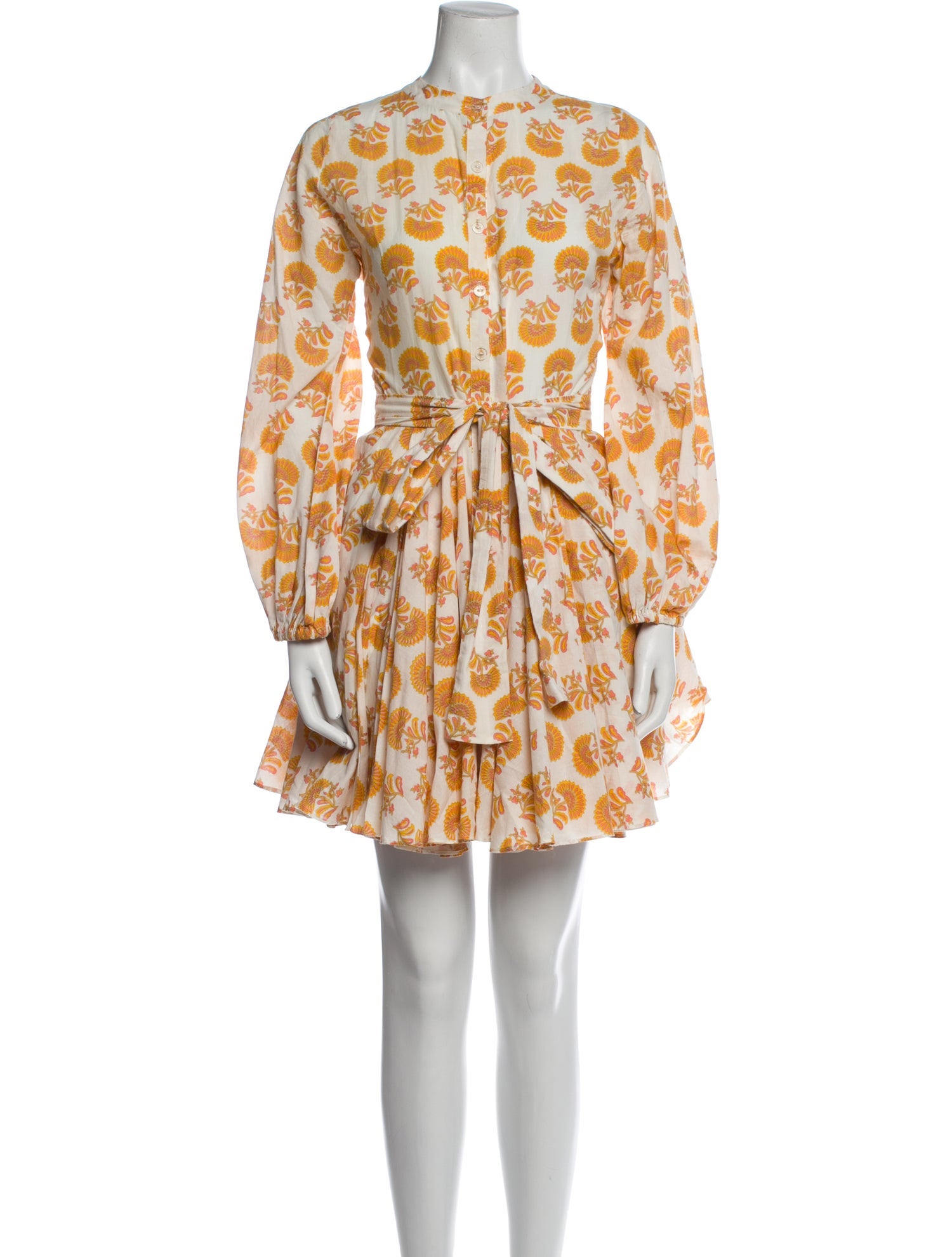 Charina Sarte Floral Print Mini Dress