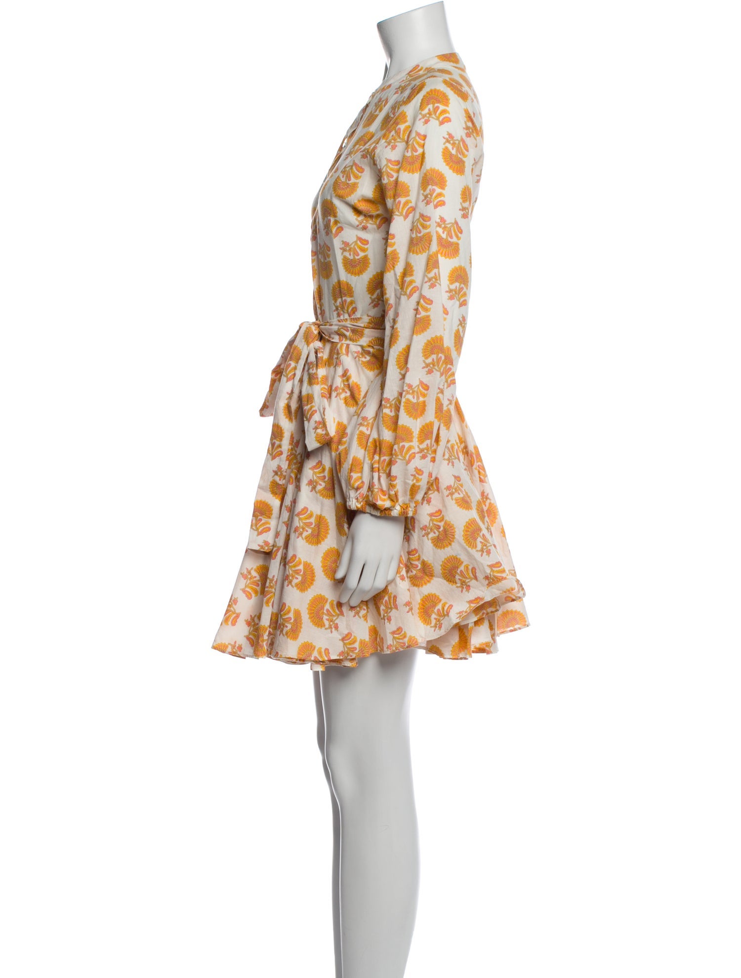 Charina Sarte Floral Print Mini Dress