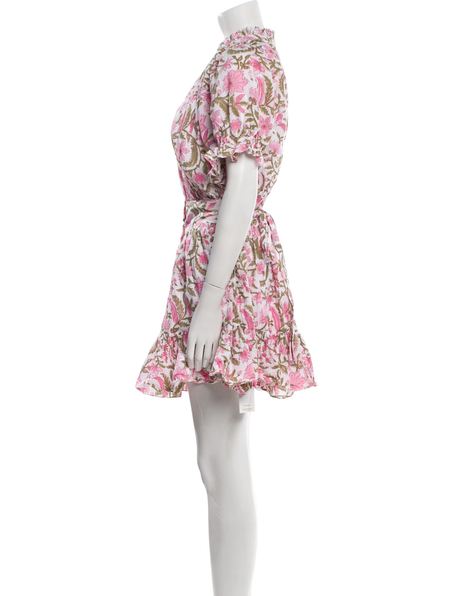 Charina Sarte Floral Print Mini Dress