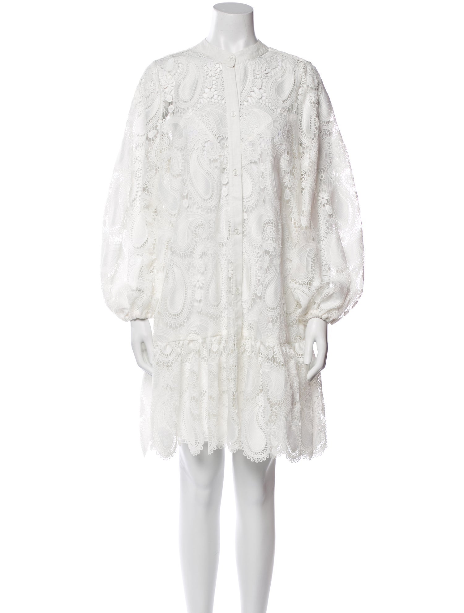 Charina Sarte Crew Neck Mini Dress