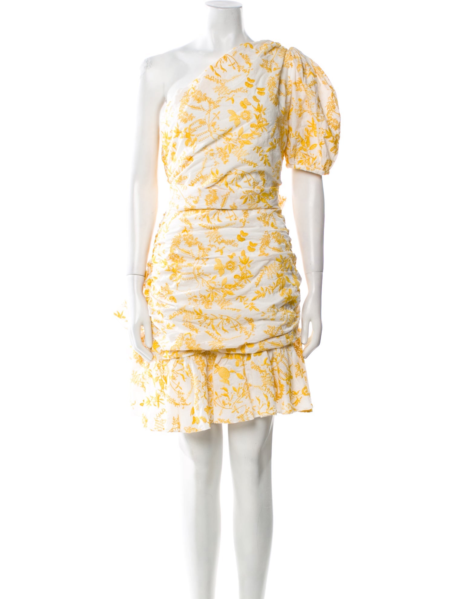 Charina Sarte Floral Print Mini Dress