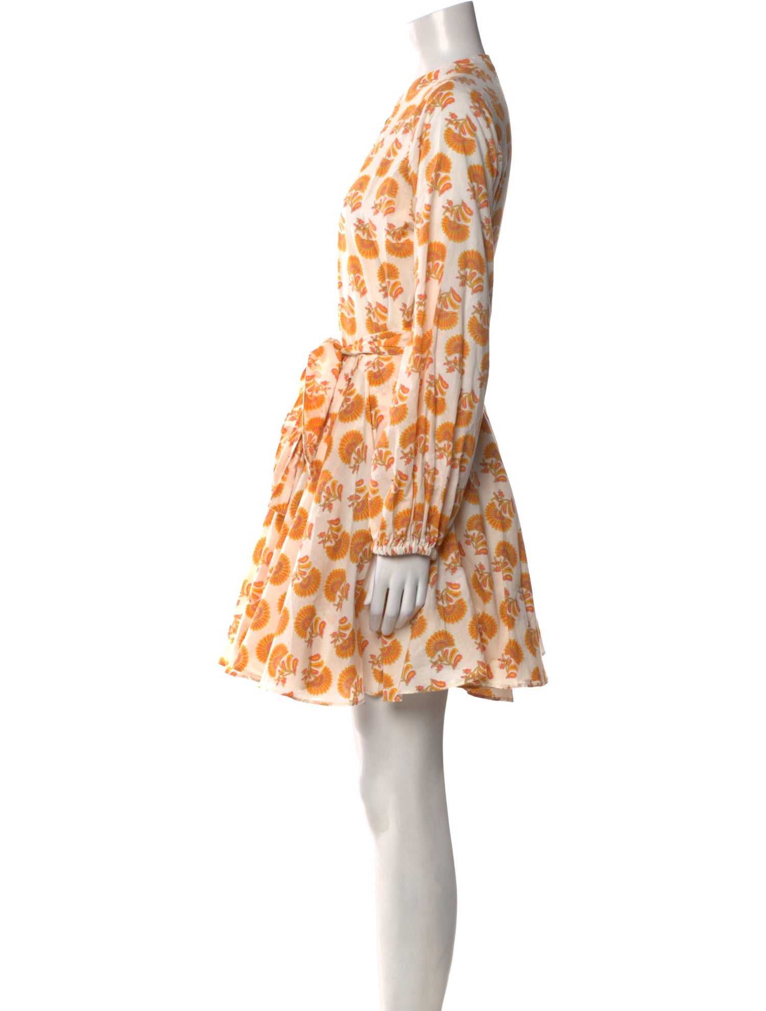 Charina Sarte Floral Print Mini Dress