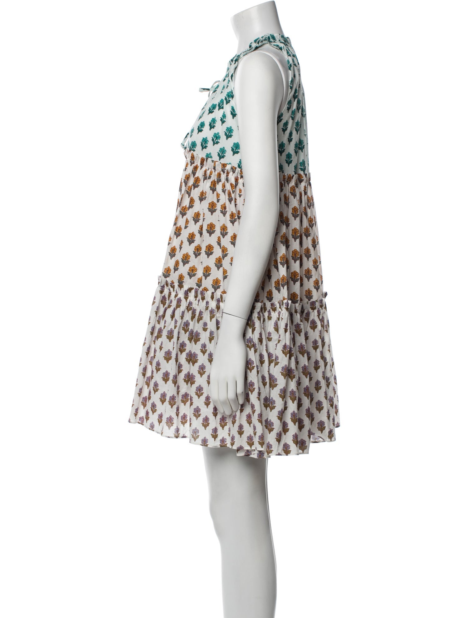 Charina Sarte Printed Mini Dress