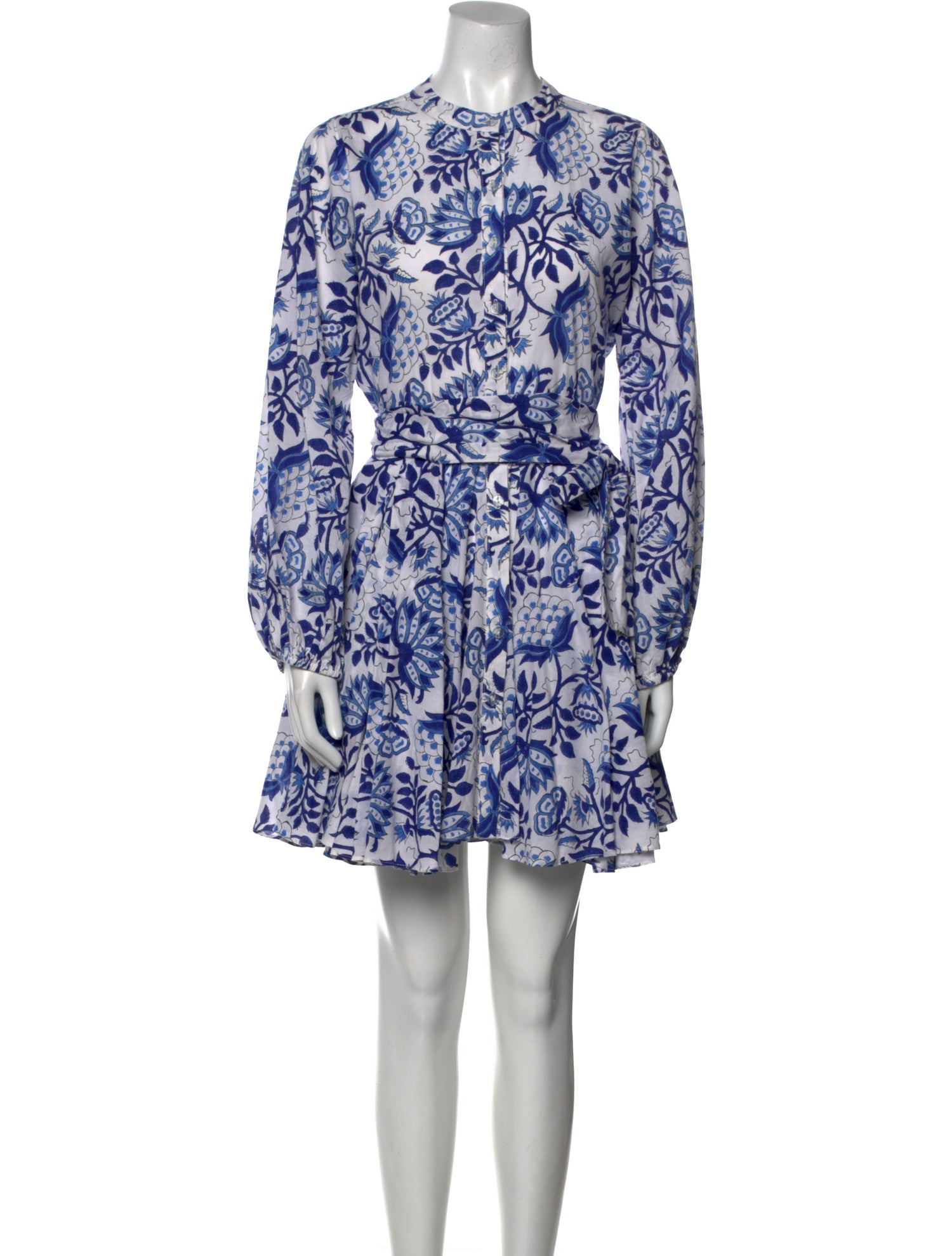 Charina Sarte Floral Print Mini Dress