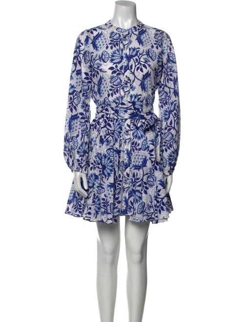 Charina Sarte Floral Print Mini Dress