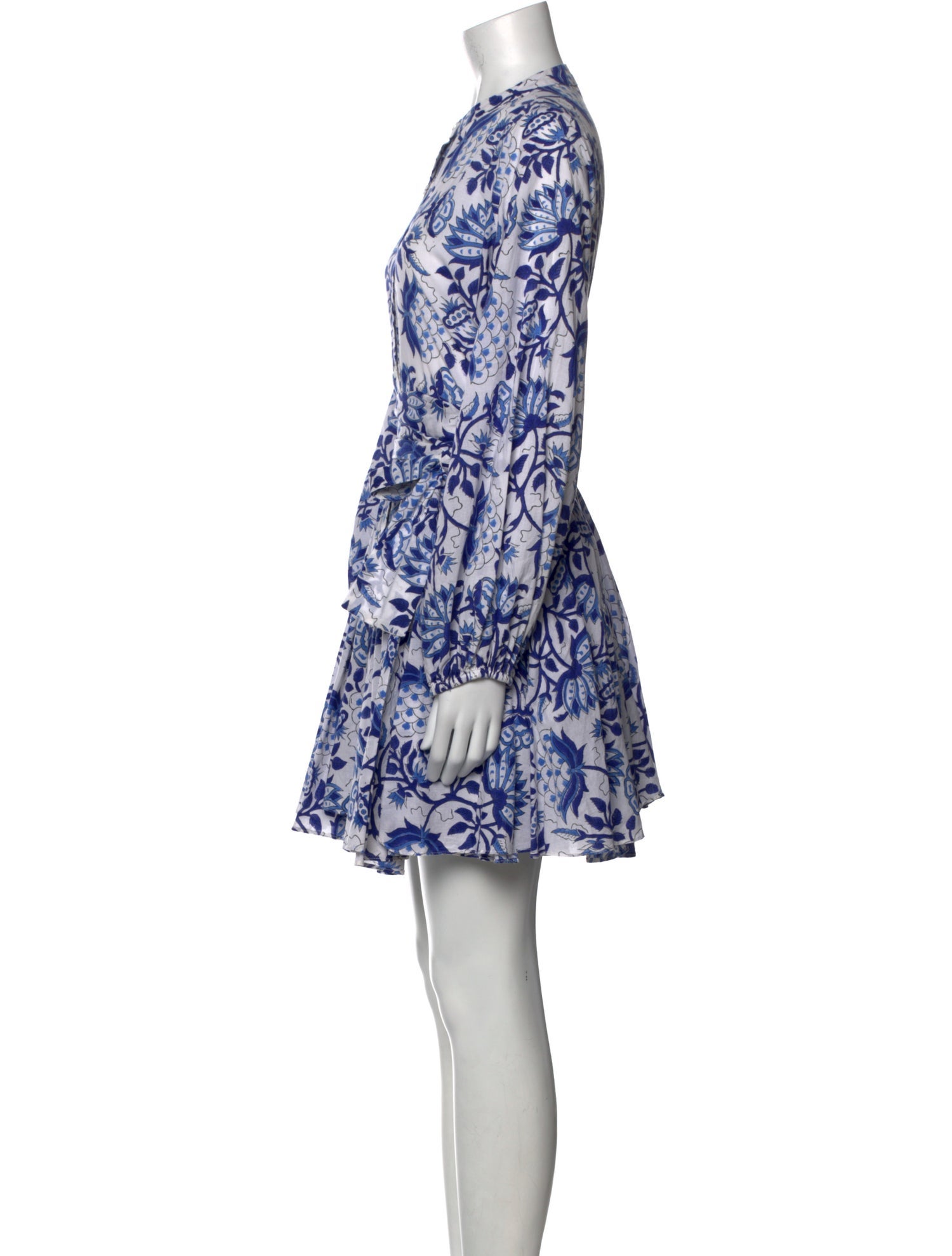Charina Sarte Floral Print Mini Dress