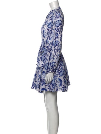 Charina Sarte Floral Print Mini Dress