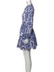 Charina Sarte Floral Print Mini Dress