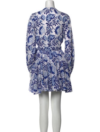 Charina Sarte Floral Print Mini Dress