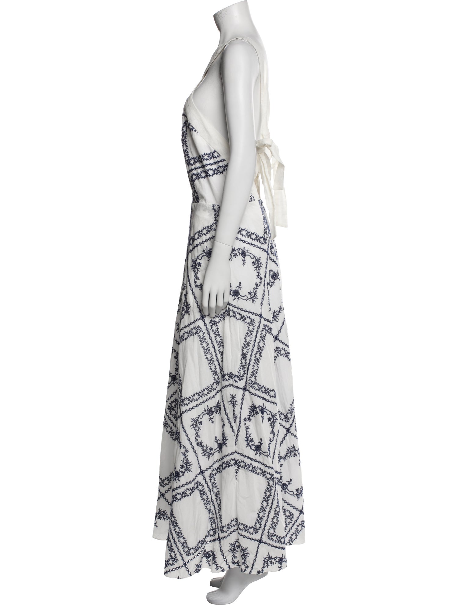 Charina Sarte Printed Long Dress