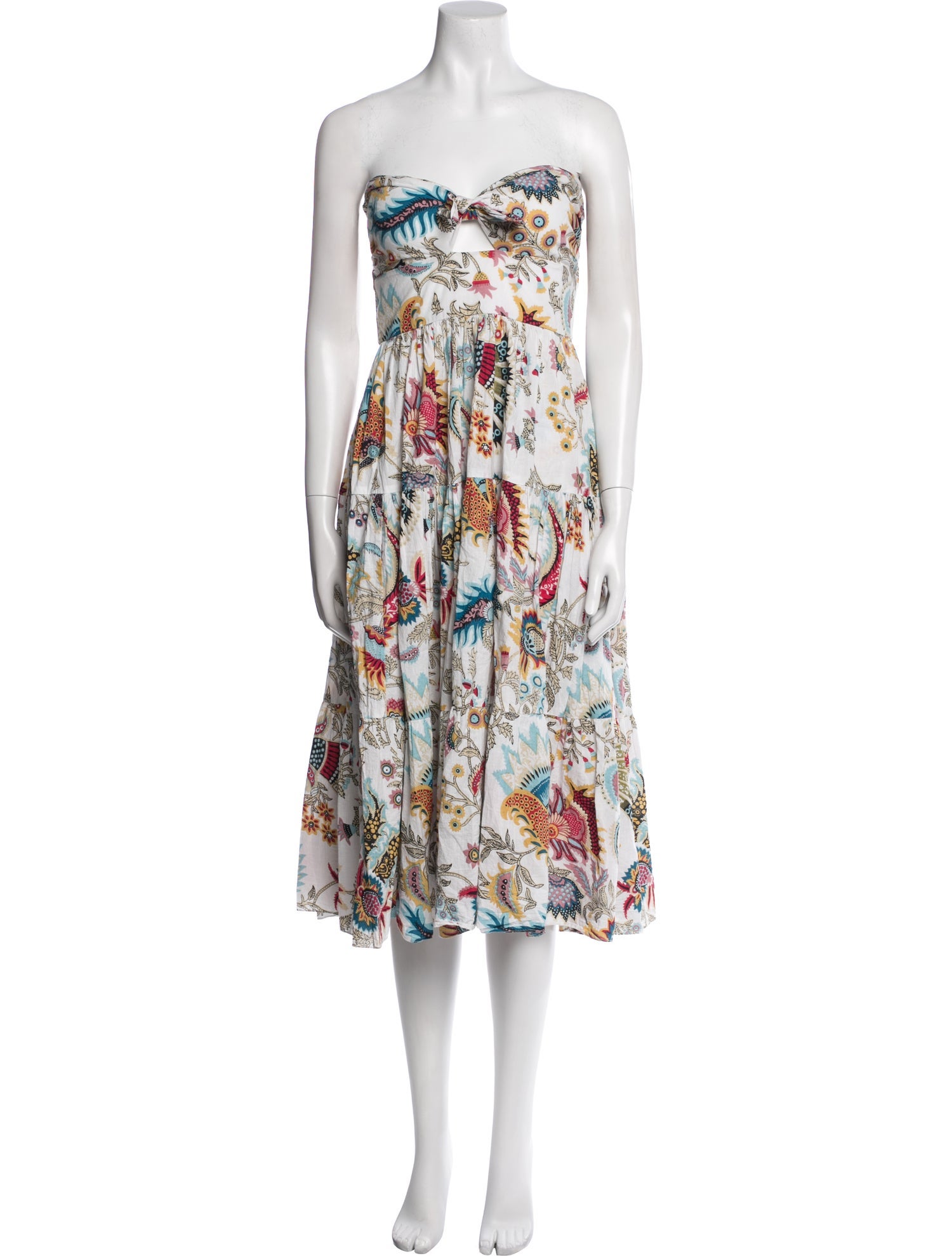 Charina Sarte Floral Print Mini Dress