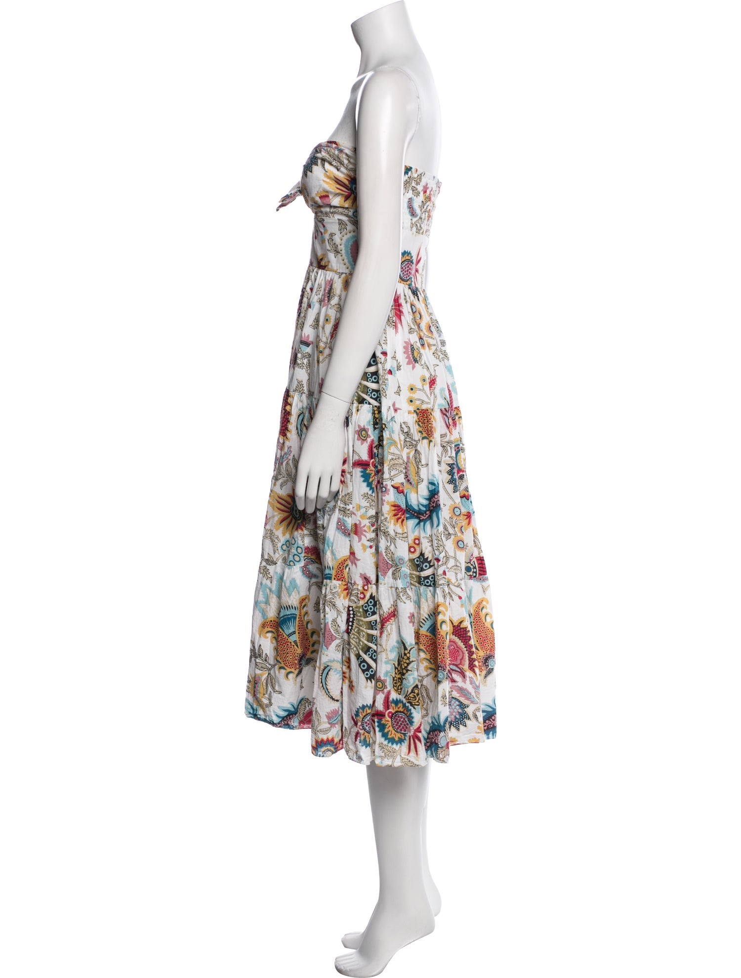 Charina Sarte Floral Print Mini Dress