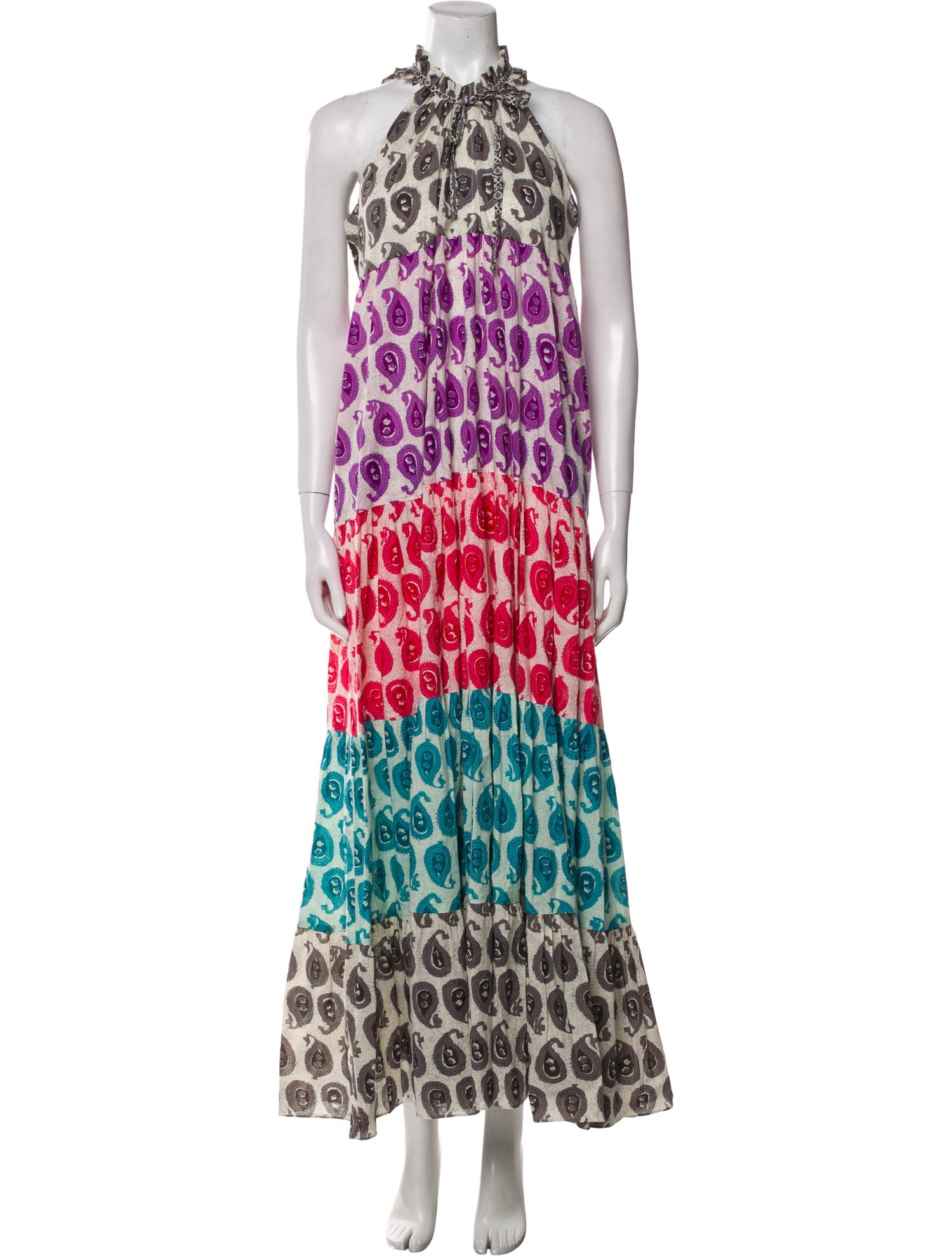 Charina Sarte Printed Long Dress