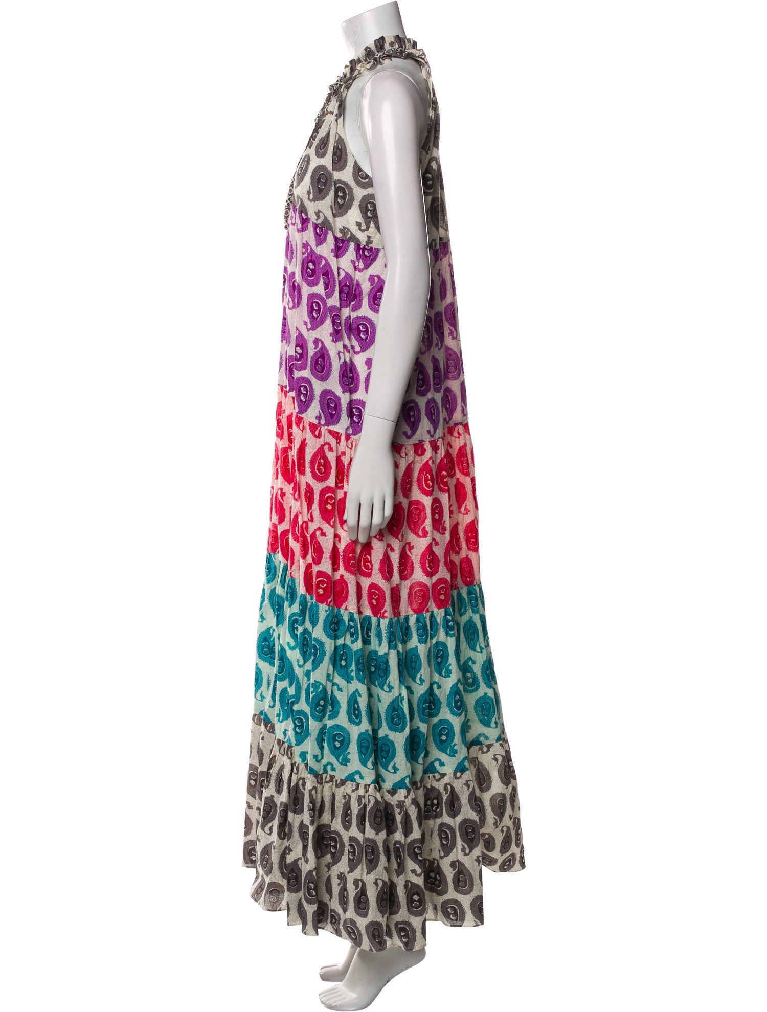 Charina Sarte Printed Long Dress