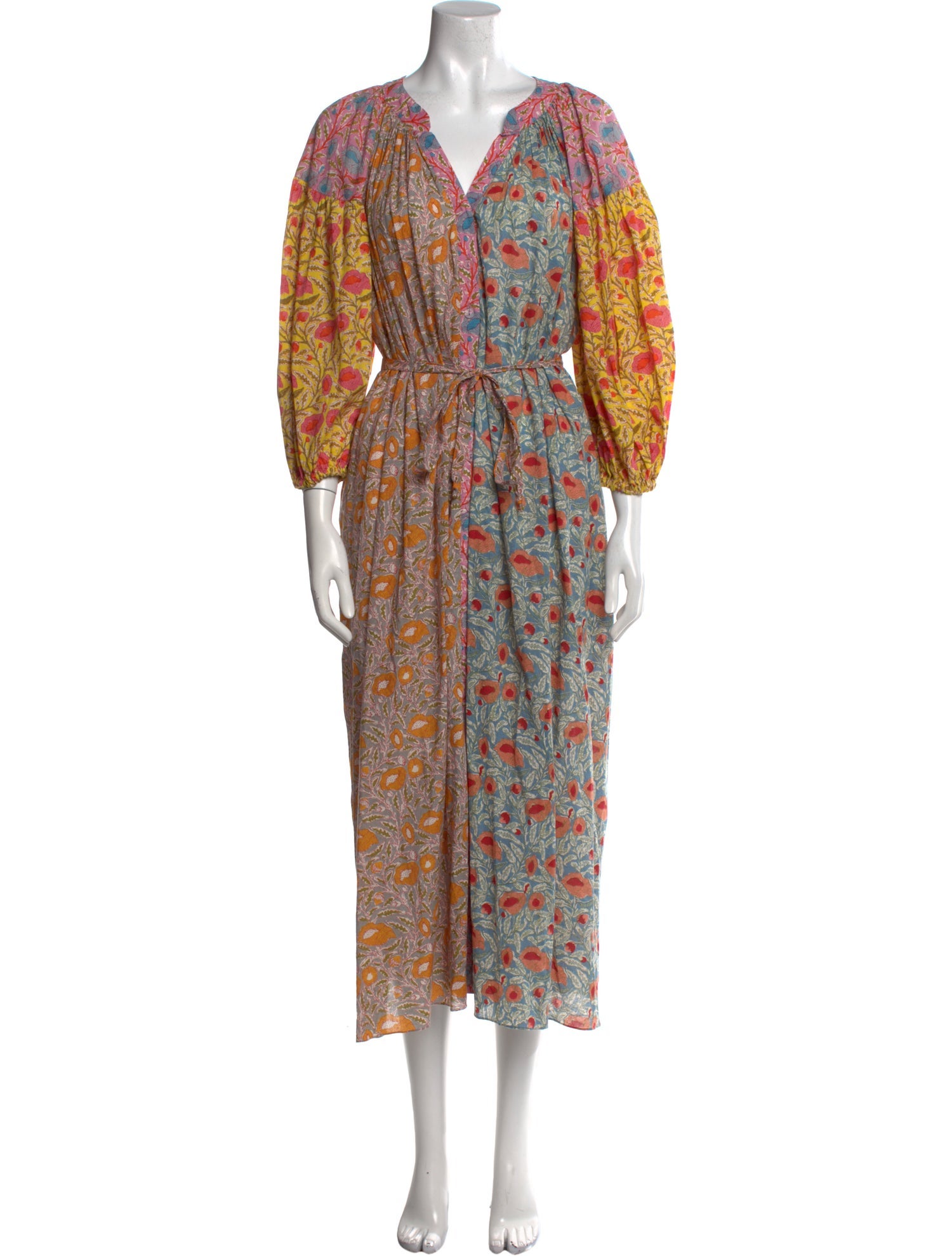 Charina Sarte Floral Print Long Dress