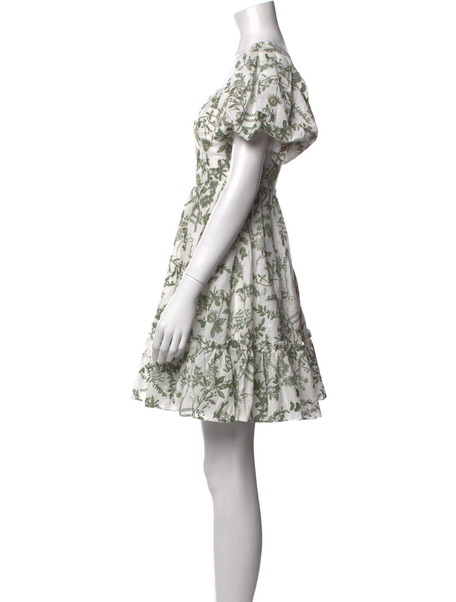 Charina Sarte Printed Mini Dress