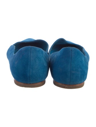 Charlotte Stone Suede D'Orsay Flats