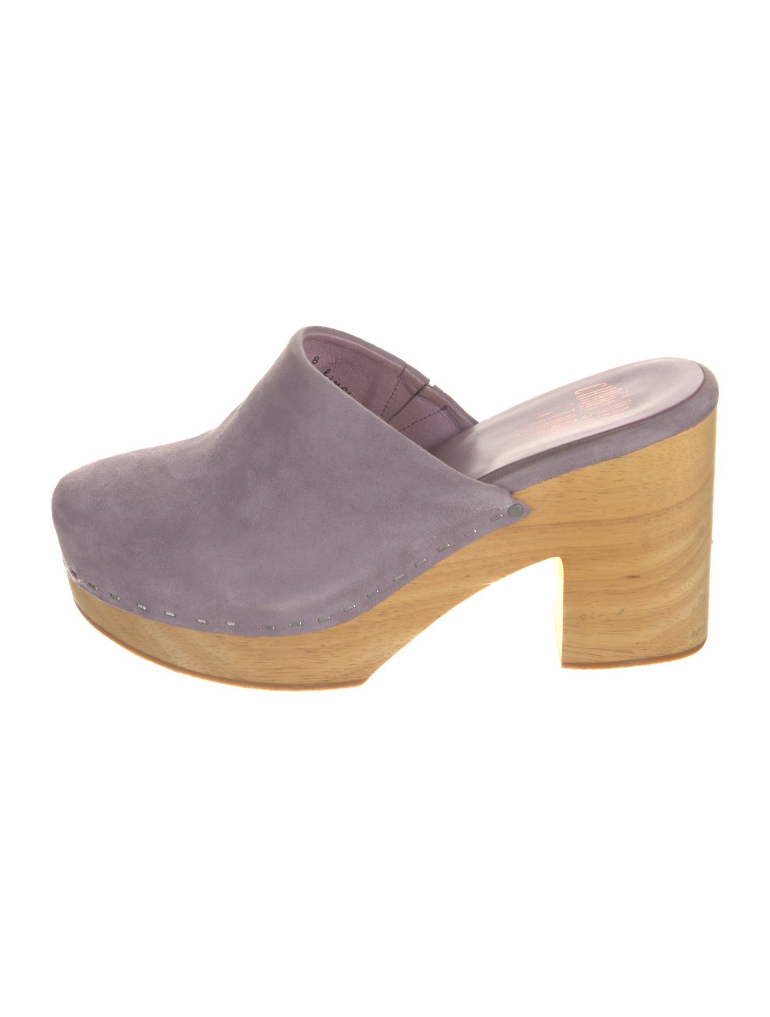 Charlotte Stone Suede Slides