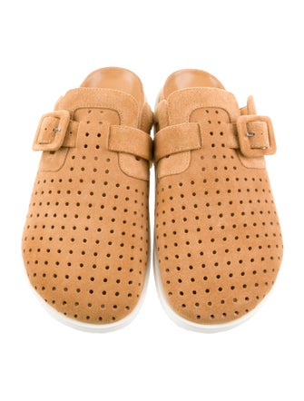 Charlotte Stone Suede Mules