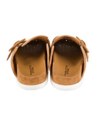 Charlotte Stone Suede Mules