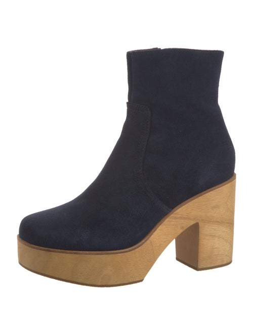 Charlotte Stone Suede Sock Boots