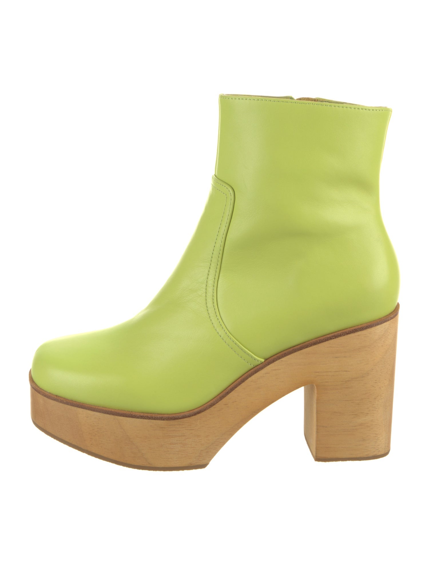 Charlotte Stone Leather Rain Boots