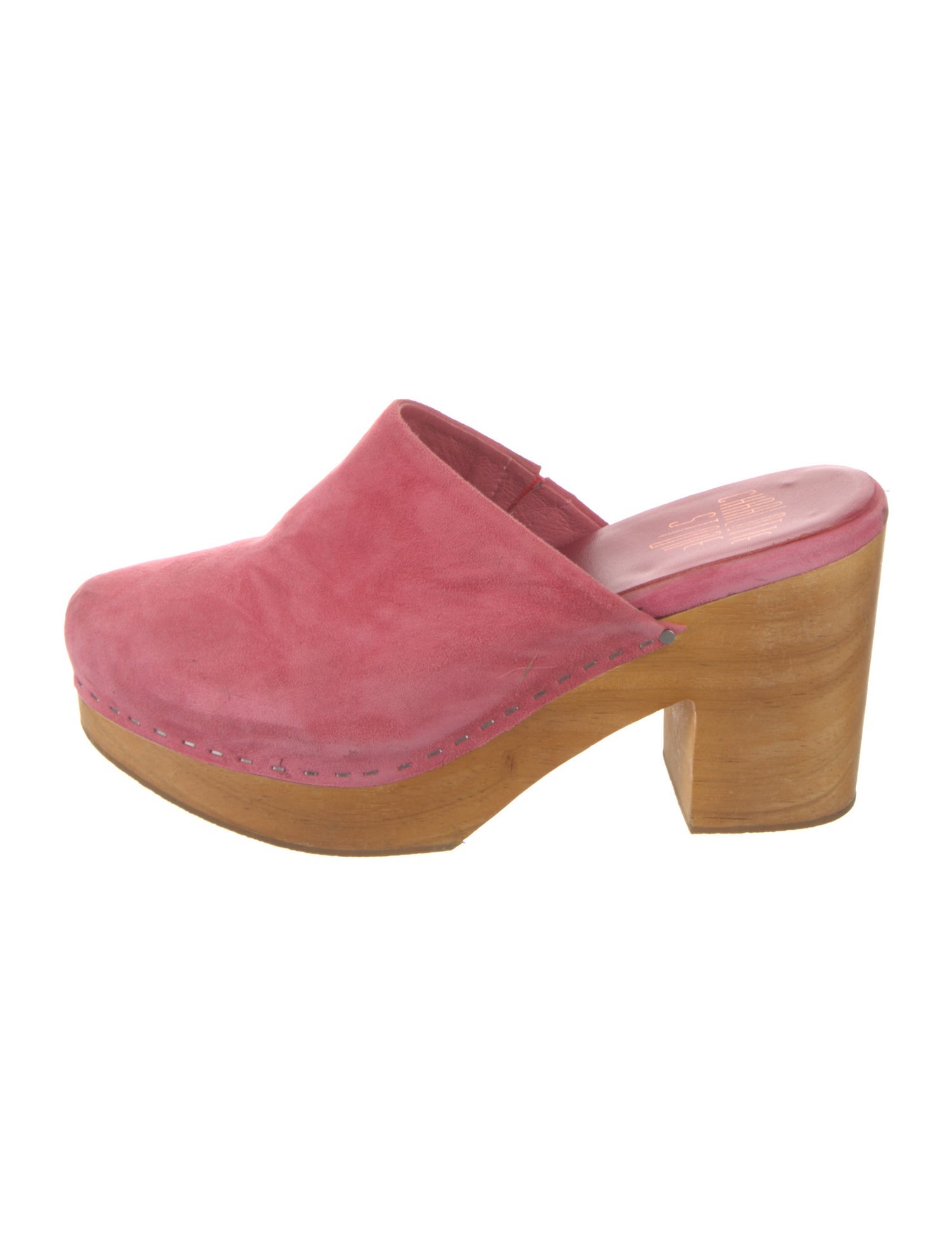 Charlotte Stone Suede Mules