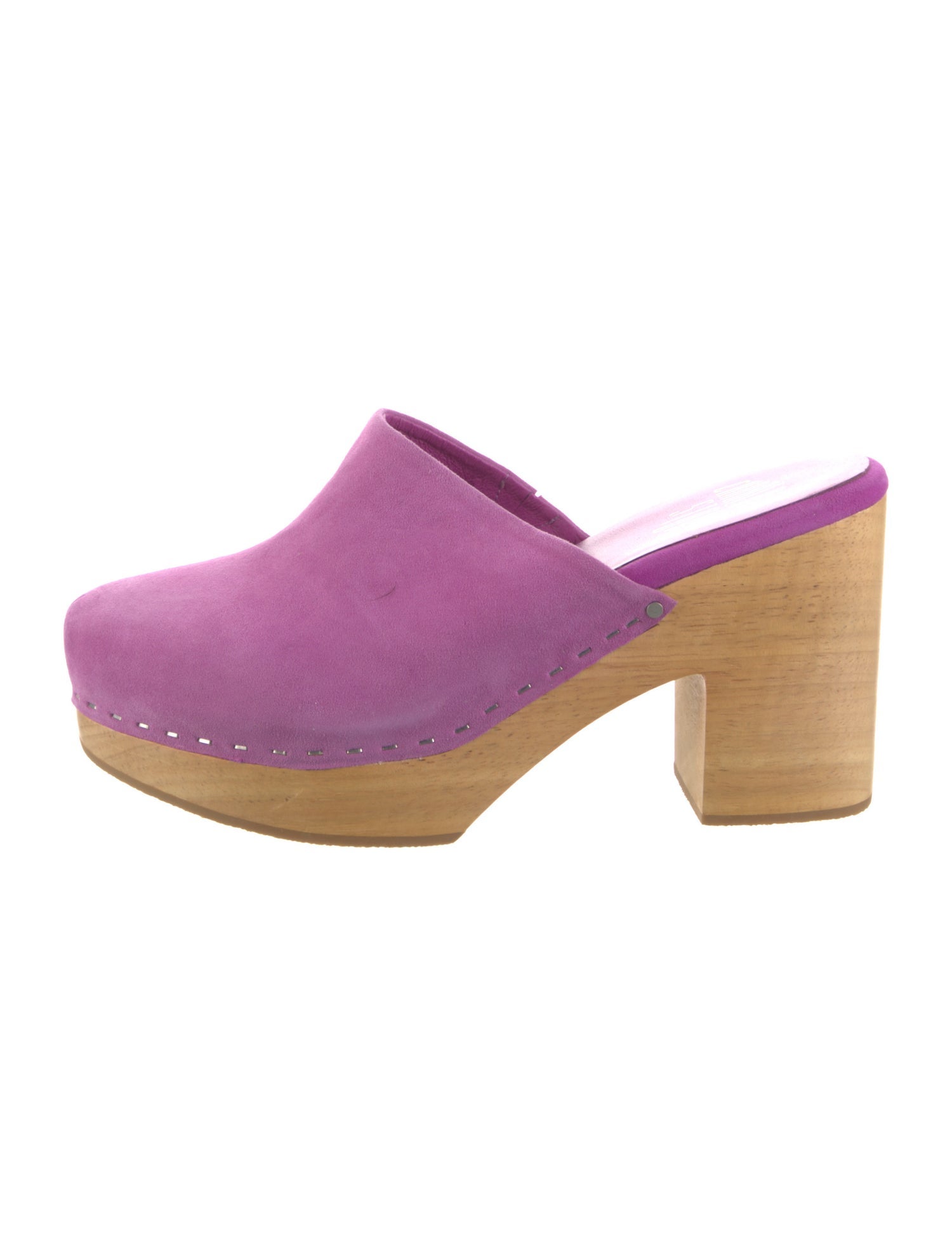 Charlotte Stone Suede Mules