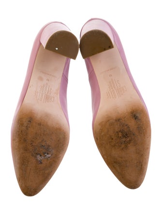 Charlotte Stone Leather Pumps