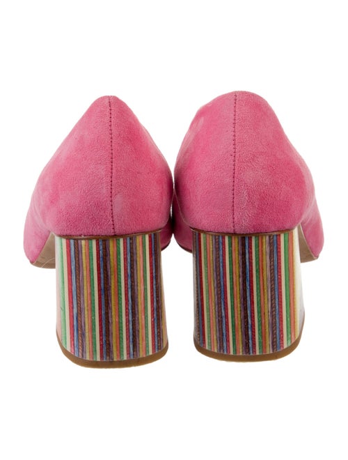 Charlotte Stone Suede Pumps