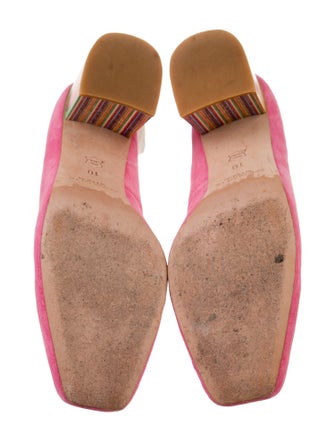 Charlotte Stone Suede Pumps