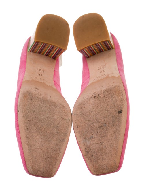 Charlotte Stone Suede Pumps