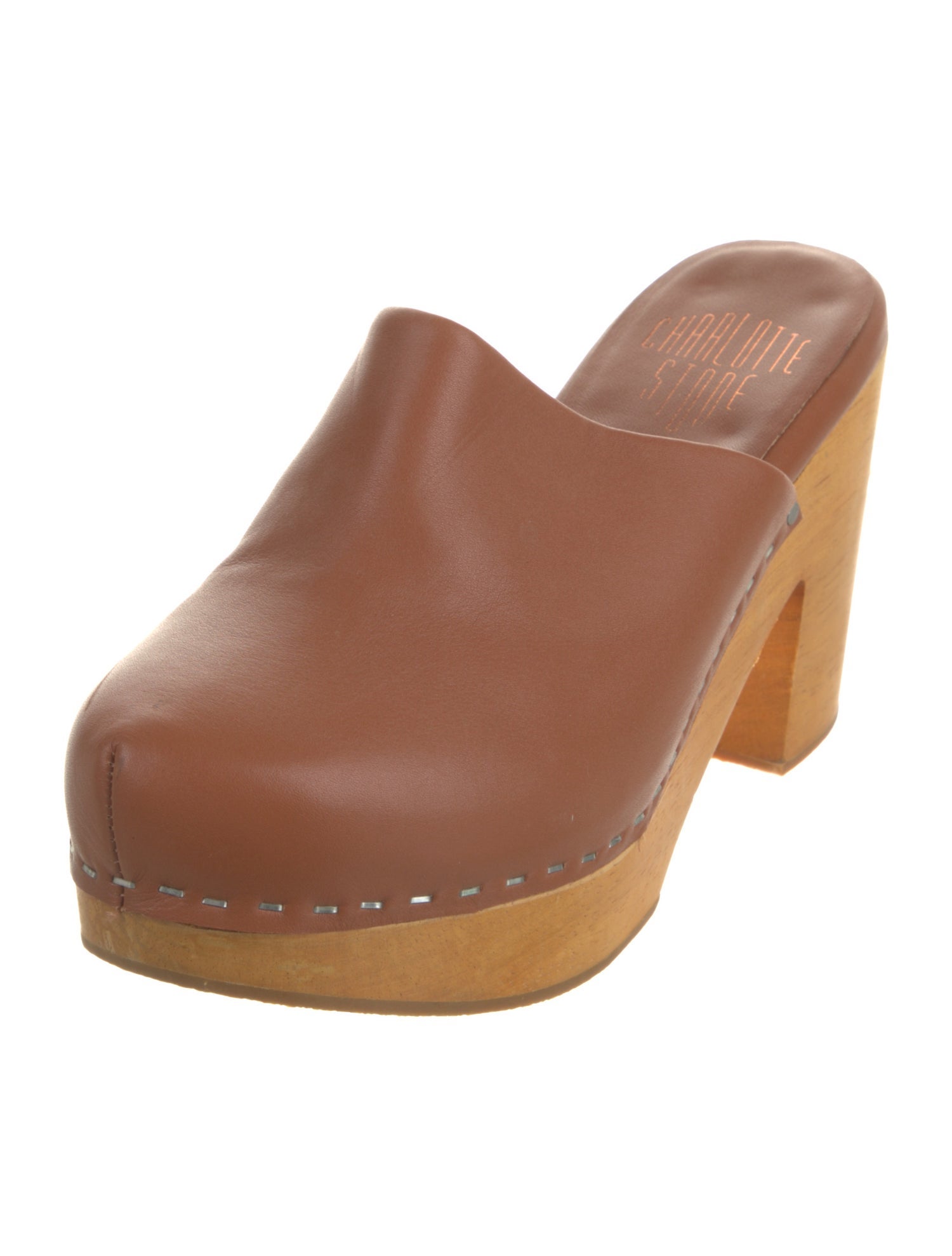 Charlotte Stone Marlo Leather Mules