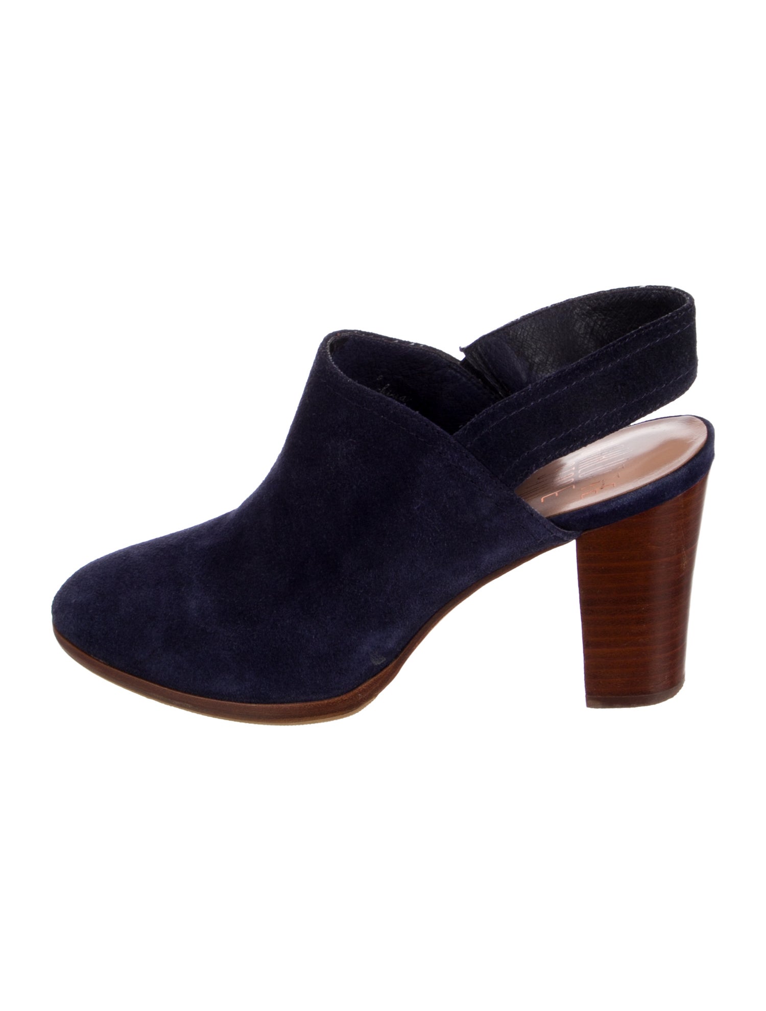 Charlotte Stone Suede Slingback Pumps