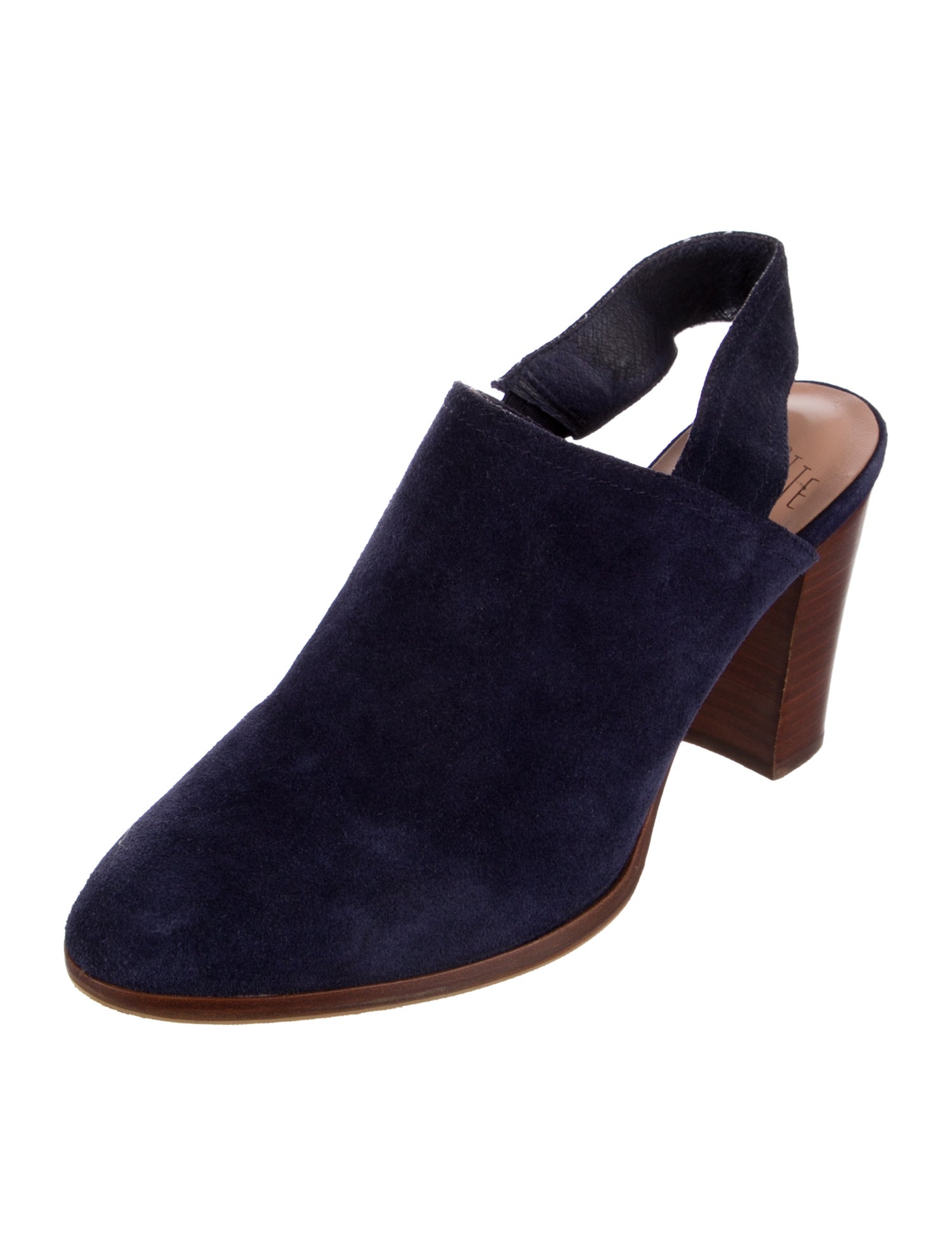 Charlotte Stone Suede Slingback Pumps