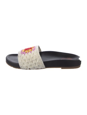 Charlotte Stone Patterned Slides