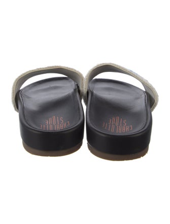 Charlotte Stone Patterned Slides