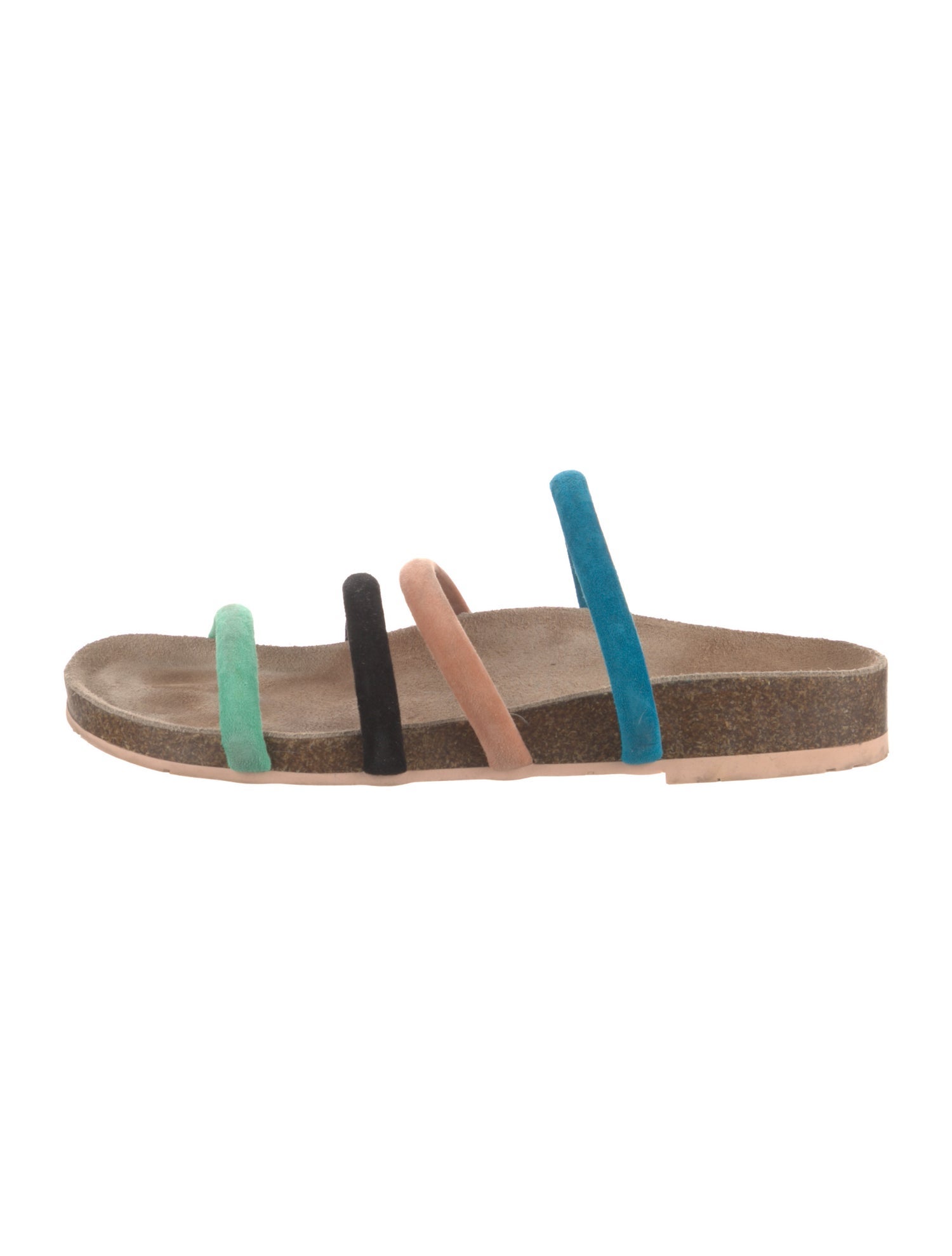 Charlotte Stone Suede Slides