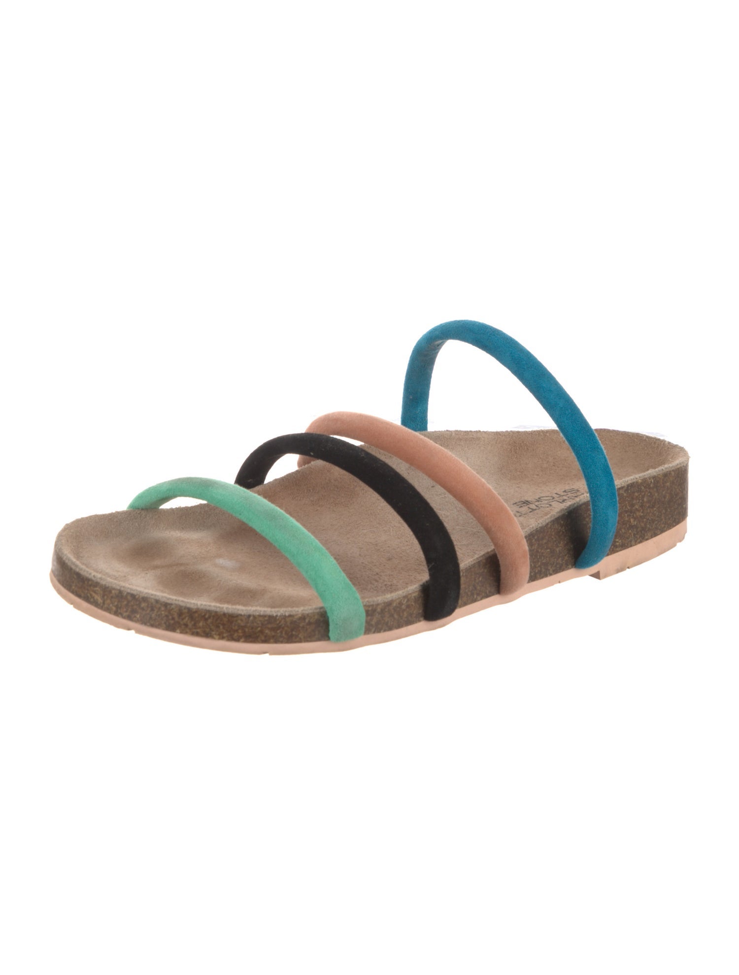 Charlotte Stone Suede Slides