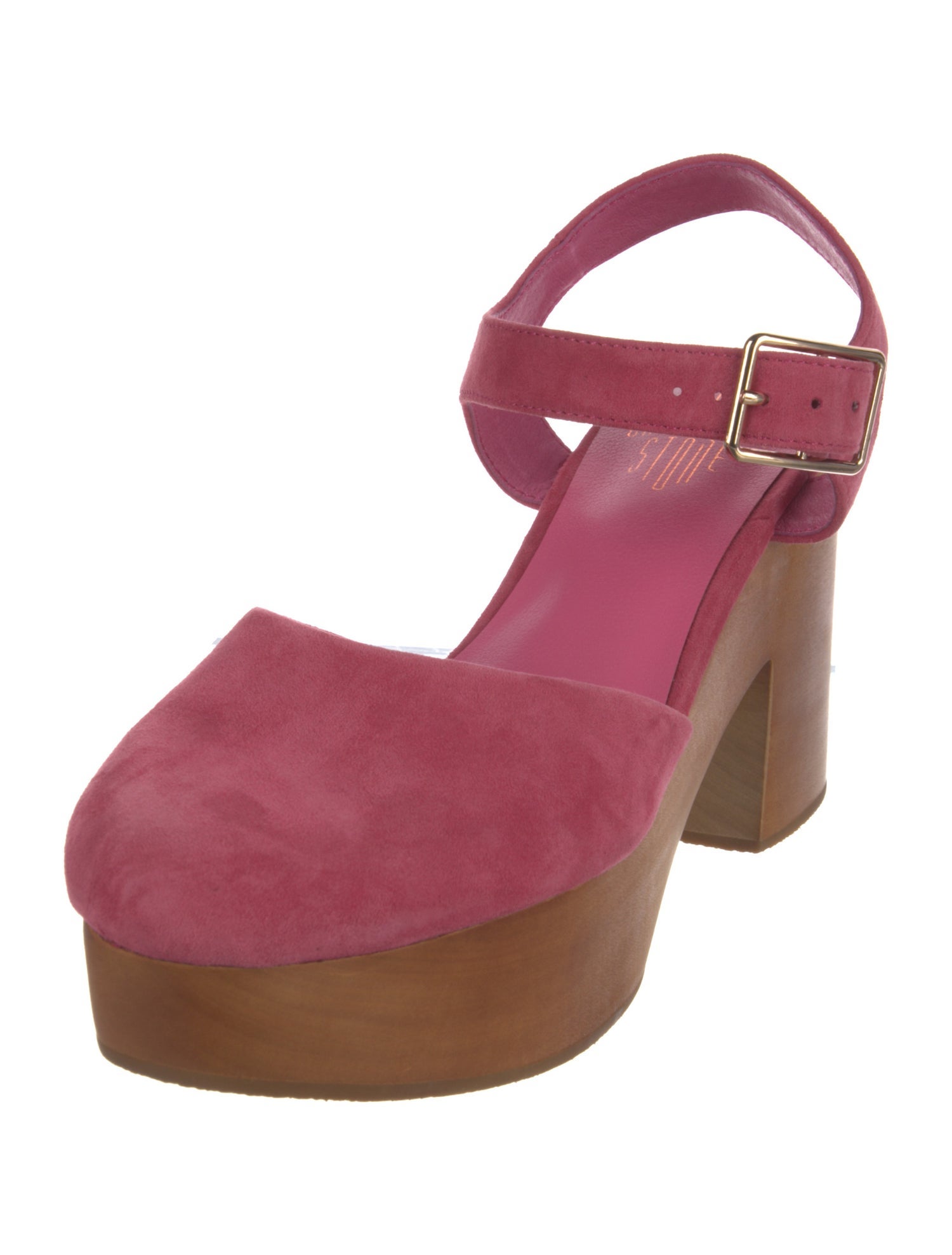 Charlotte Stone Suede Pumps