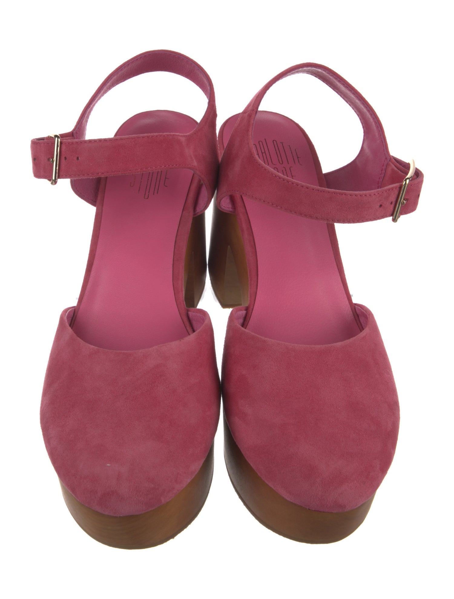 Charlotte Stone Suede Pumps