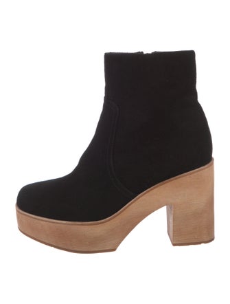 Charlotte Stone Suede Boots