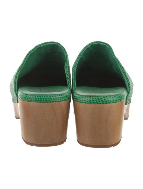 Charlotte Stone Leather Mules