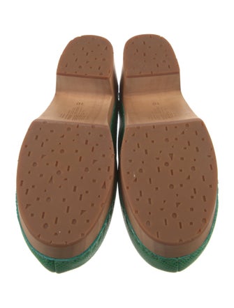 Charlotte Stone Leather Mules