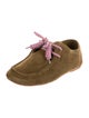 Charlotte Stone Suede Moccasins