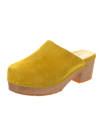 Charlotte Stone Suede Mules