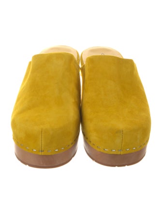 Charlotte Stone Suede Mules