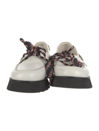 Charlotte Stone Leather Loafers