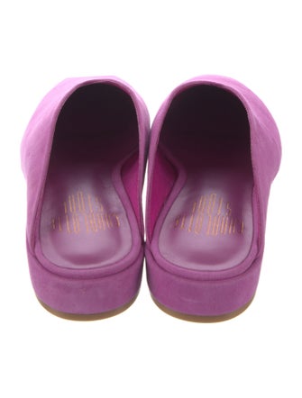 Charlotte Stone Suede Mules